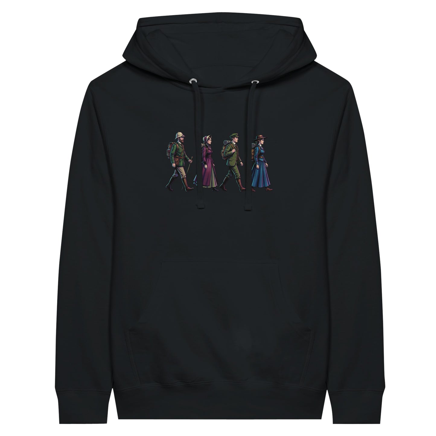 Victorian Hikers hoodie by Wandrhood, colour option