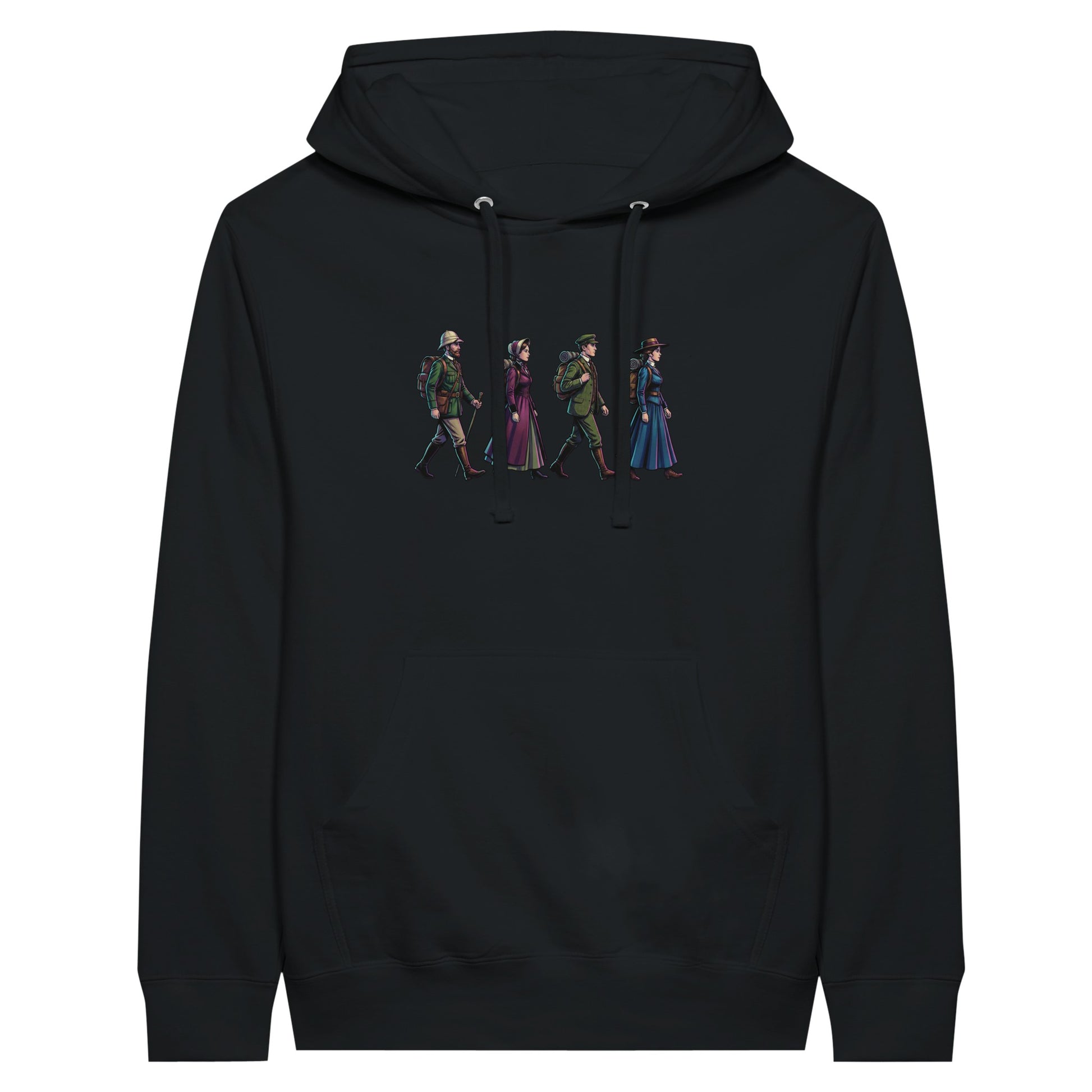 Victorian Hikers hoodie by Wandrhood, colour option