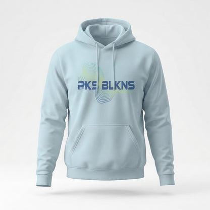 PKS BLKNS personalised Peaks of the Balkans hoodie by Wandrhood with topographic trail design