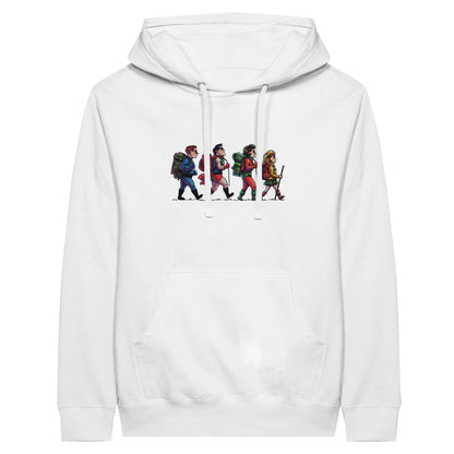 Superheroes hoodie by Wandrhood, alternate colour option