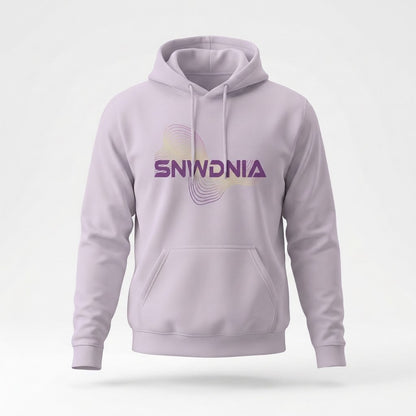 SNWDNIA personalised Snowdonia hoodie by Wandrhood with topographic Welsh mountain design