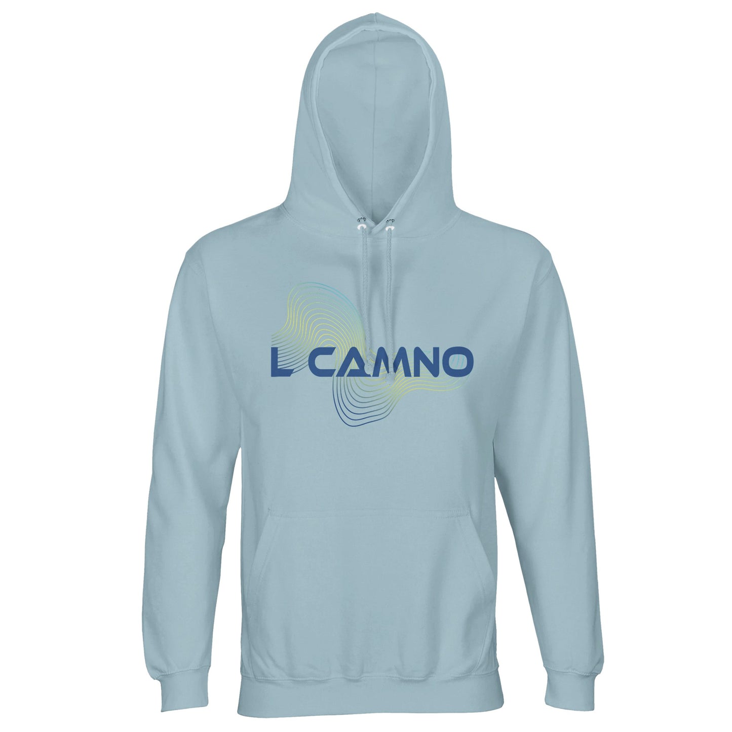 L CAMNO Camino de Santiago hoodie by Wandrhood, pastel colour option